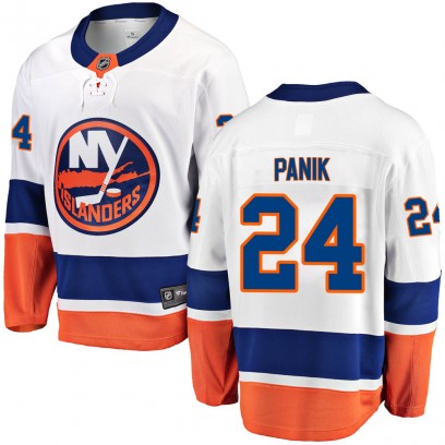 Men's Breakaway New York Islanders Richard Panik Fanatics Branded Away Jersey - White