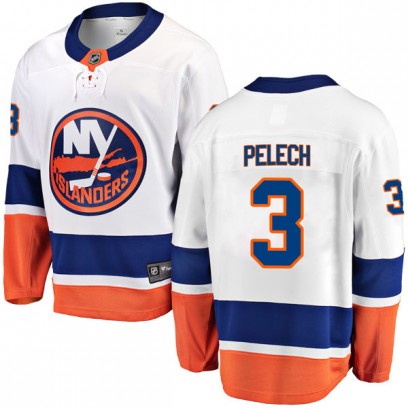 Men's Breakaway New York Islanders Adam Pelech Fanatics Branded Away Jersey - White