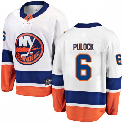 Men's Breakaway New York Islanders Ryan Pulock Fanatics Branded Away Jersey - White