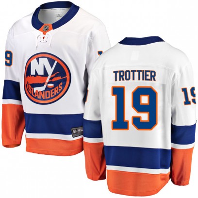 Men's Breakaway New York Islanders Bryan Trottier Fanatics Branded Away Jersey - White