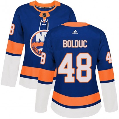Women's Authentic New York Islanders Samuel Bolduc Adidas Home Jersey - Royal