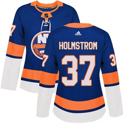 Women's Authentic New York Islanders Simon Holmstrom Adidas Home Jersey - Royal