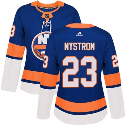 Women's Authentic New York Islanders Bob Nystrom Adidas Home Jersey - Royal