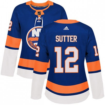 Women's Authentic New York Islanders Duane Sutter Adidas Home Jersey - Royal