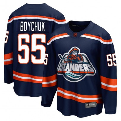 Men's Breakaway New York Islanders Johnny Boychuk Fanatics Branded Special Edition 2.0 Jersey - Navy