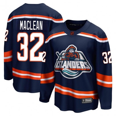 Men's Breakaway New York Islanders Kyle Maclean Fanatics Branded Kyle MacLean Special Edition 2.0 Jersey - Navy