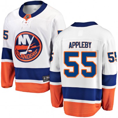 Youth Breakaway New York Islanders Kenneth Appleby Fanatics Branded Away Jersey - White