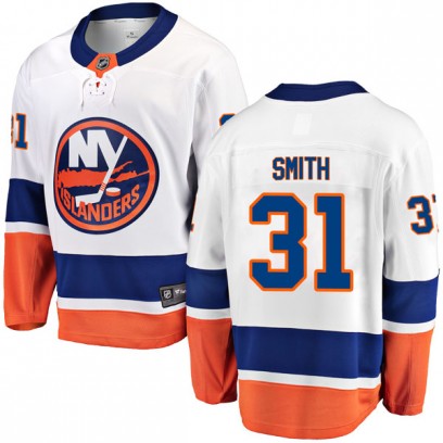 Youth Breakaway New York Islanders Billy Smith Fanatics Branded Away Jersey - White