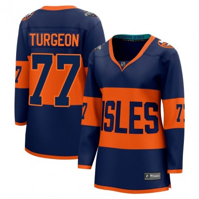 Women's Breakaway New York Islanders Pierre Turgeon Fanatics Branded 2024 Stadium Series Jersey - Navy