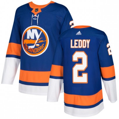Men's Authentic New York Islanders Nick Leddy Adidas Jersey - Royal